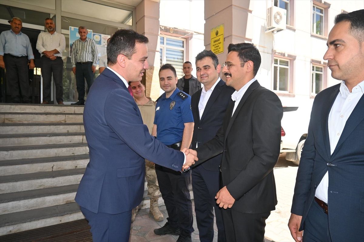 Hizan Kaymakamı Bilgin'den veda ziyaretleri