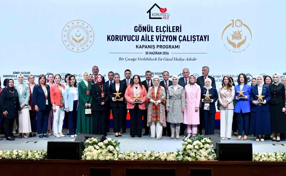 Kahramanmaraş'a Koruyucu Aile Ödülü