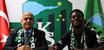 Kocaelispor, Alman futbolcu Makana Baku'yu kadrosuna kattı