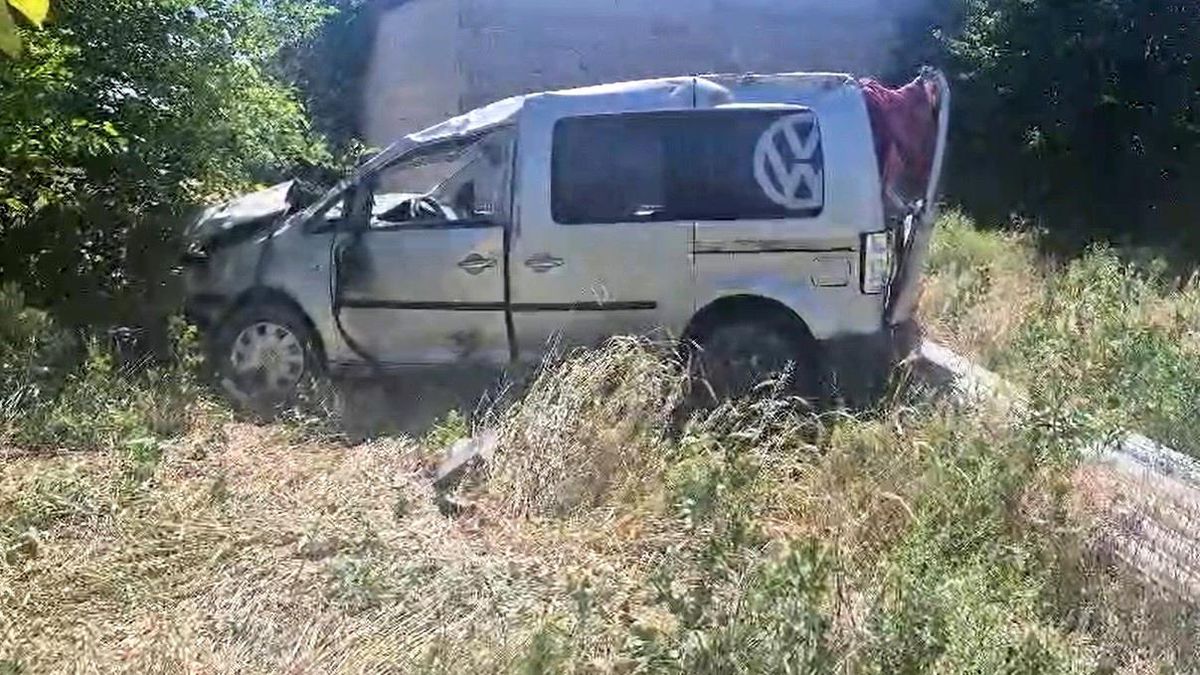Konya'da kaza yapan araç
