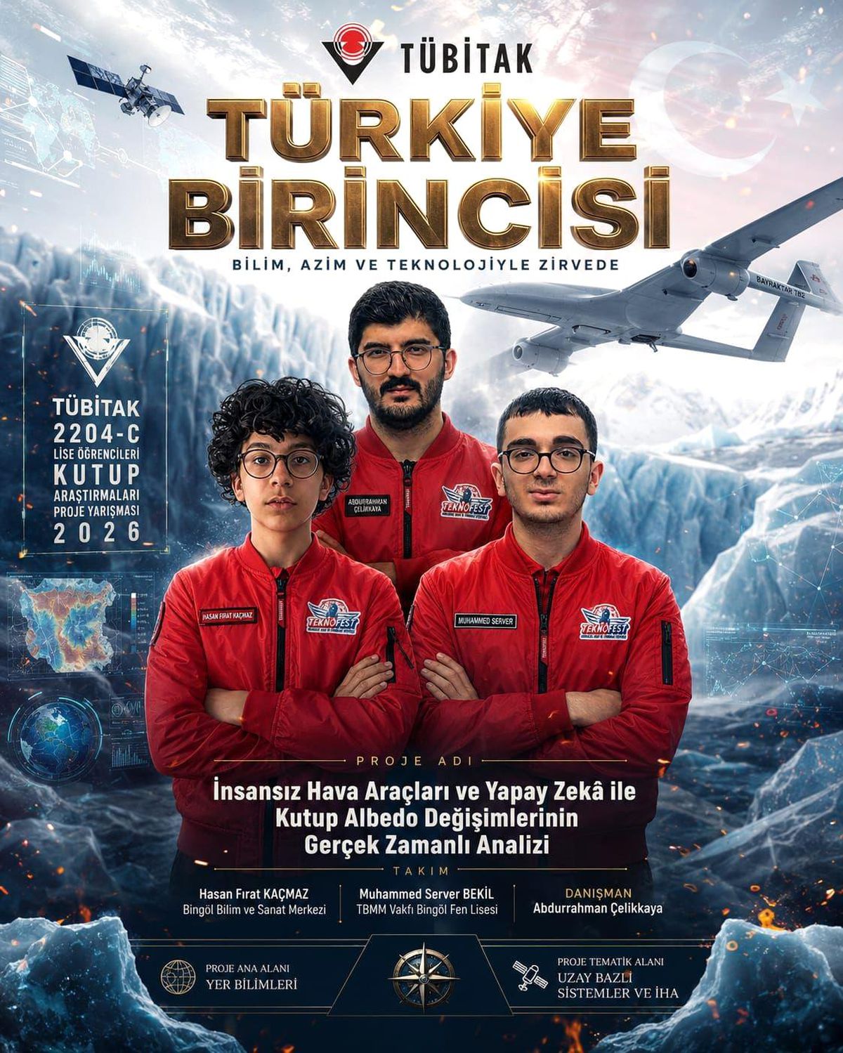 Antarktika'ya gidecek olan Bingöllü öğrenciler