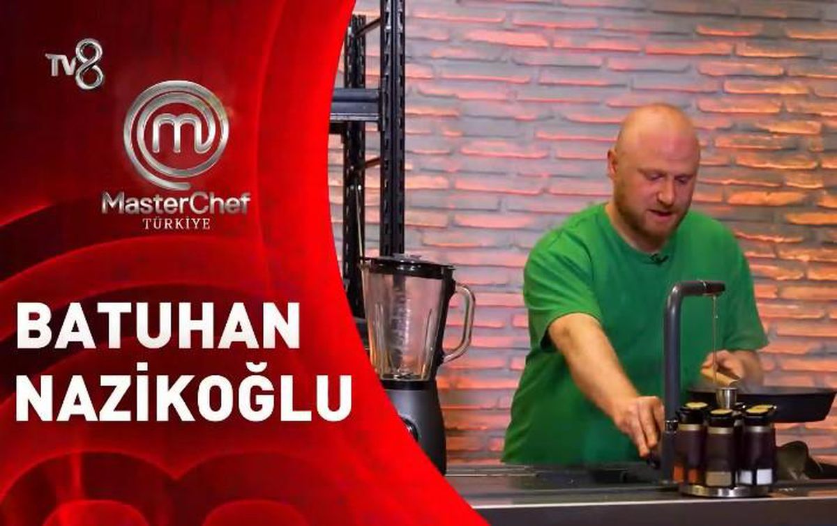 MasterChef Türkiye 2026 yarışmacısı Batuhan Nazikoğlu