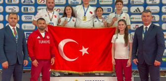 Milli judocular, Ümitler Avrupa Şampiyonası'nda 4 madalya kazandı