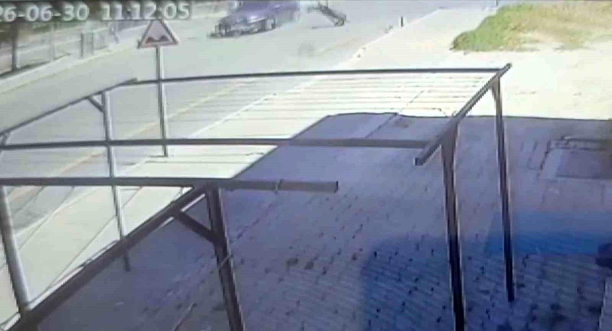 Nevşehir'de otomobil ile motorlu bisiklet çarpıştı: 1 yaralı