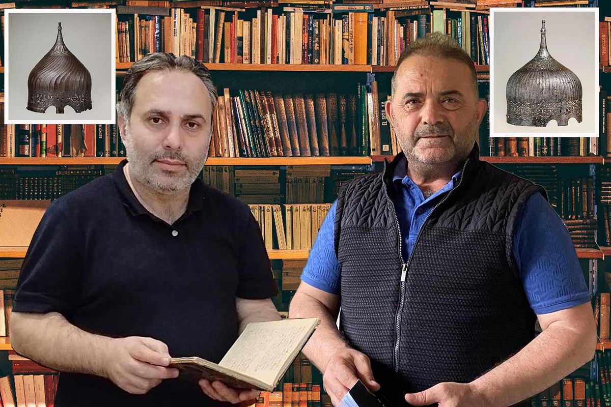 Osman Gazi'nin miğferi ABD'de ortaya çıktı