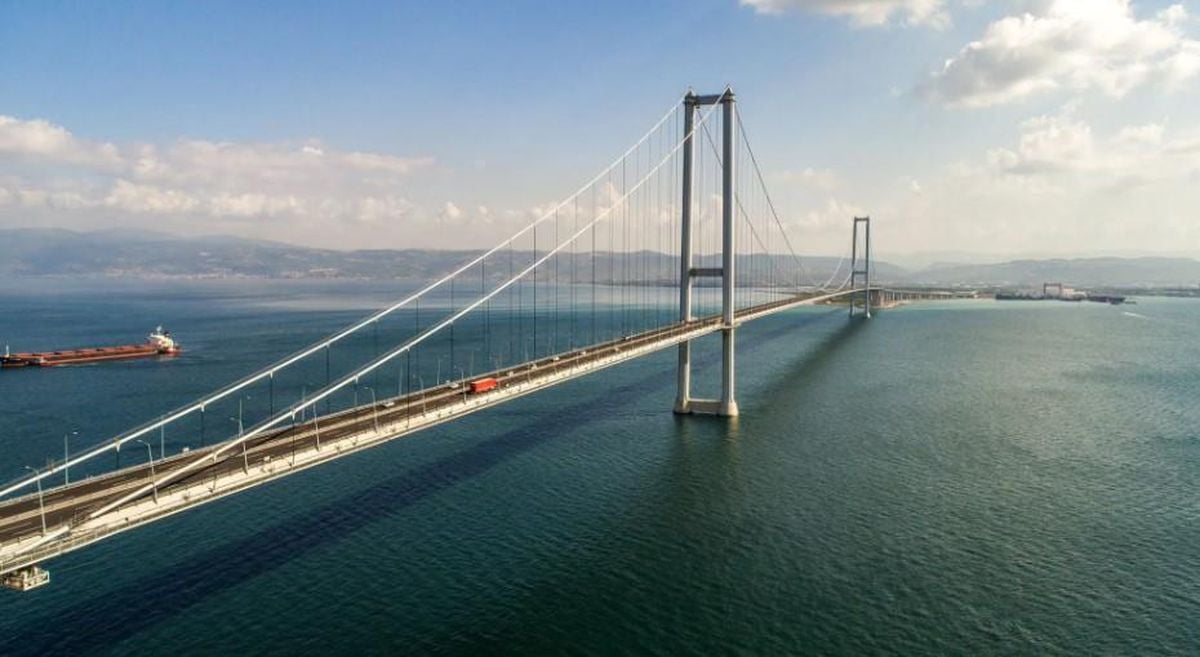 Osmangazi Köprüsü genel görünümü