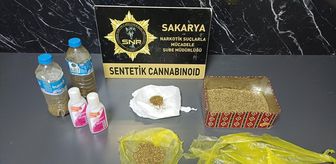 Sakarya'da sentetik uyuşturucu imal edip satan 2 şüpheli tutuklandı