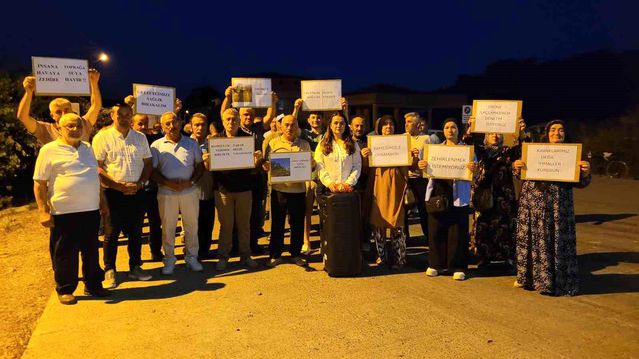 Çarşamba’da dron ilaçlamasına tepki