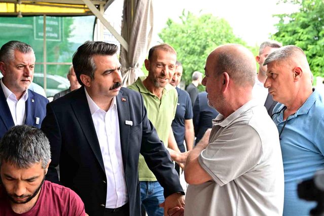 Yıldırım’da mahalle ziyaretleri Samanlı’da devam etti