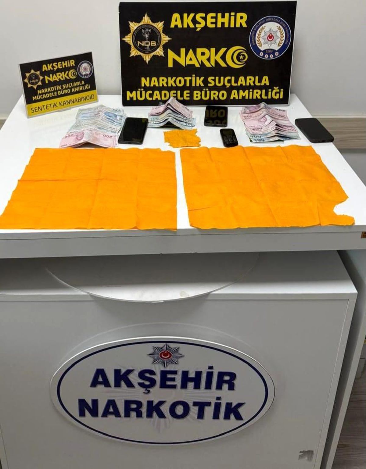Akşehir'de uyuşturucu operasyonu: 4 tutuklama