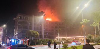 Alanya'da otelde çıkan yangın söndürüldü