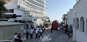 Alanya'da otelde çıkan yangın söndürüldü