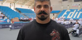 Başpehlivan Cengizhan Şimşek'in hedefi altın kemer