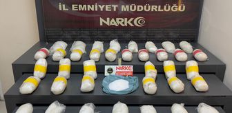 Batman'da uyuşturucu operasyonu: 19 kilo sentetik uyuşturucu ele geçirildi, 1 tutuklama