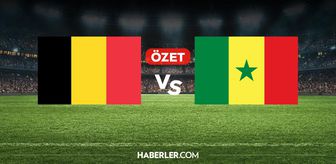 Belçika Senegal maç özeti ve golleri! (ÖZET) Belçika Senegal kaç kaç bitti, golleri kim attı?