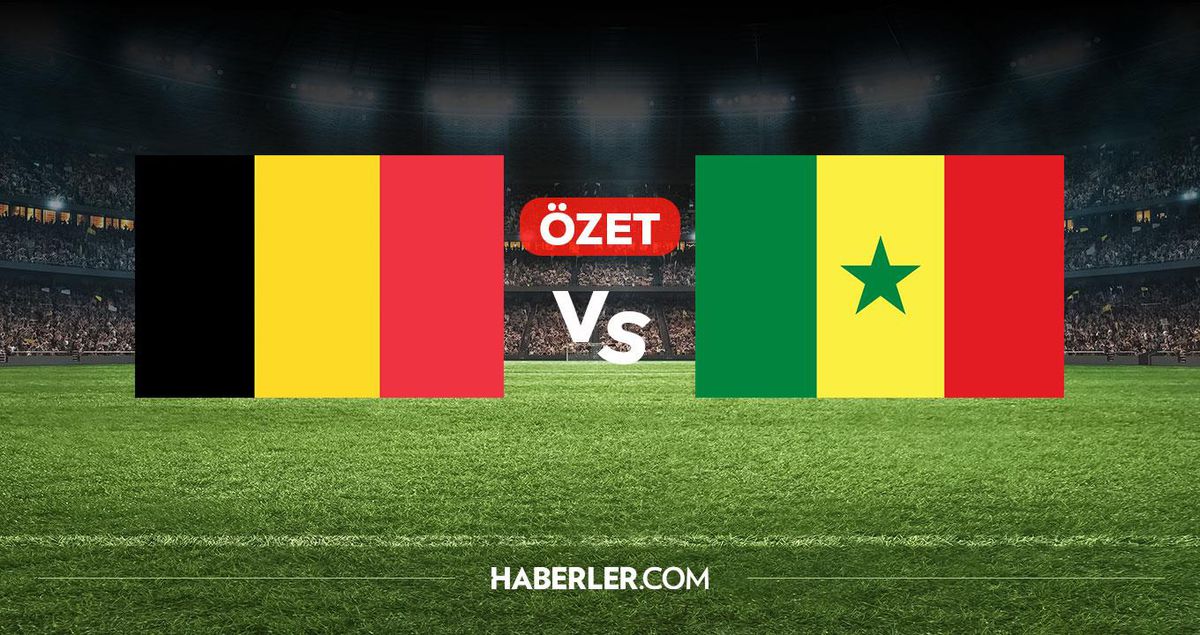 Belçika ve Senegal milli takımlarının Dünya Kupası'nda karşılaştığı maçın özeti.