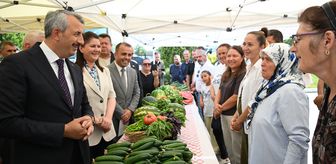 Edirne'de seraları kurulan üreticilere çapa makinesi hediye edildi