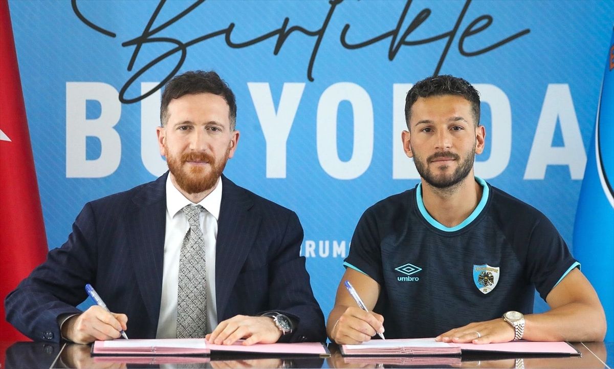 Erzurumspor FK, teknik direktör Serkan Özbalta ve 5 futbolcuyla sözleşme yeniledi