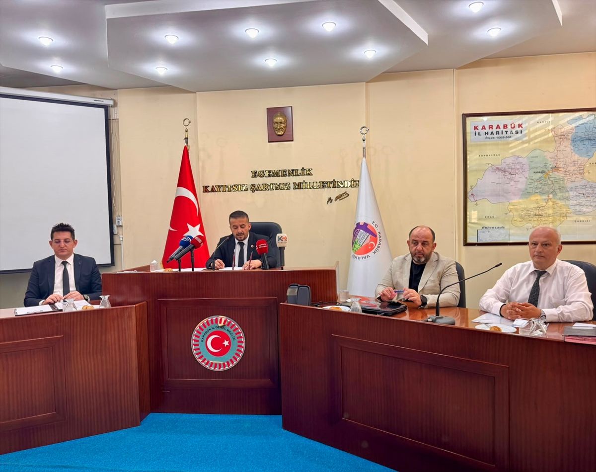 Karabük İl Genel Meclisi toplantısı yapıldı