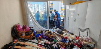 Mersin'de Bir Evden 5 Kamyon Çöp Çıktı