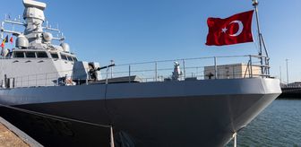Milli savaş gemisi TCG Burgazada, Belçika'da ziyaretçilerini ağırlayacak