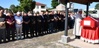 Samsun'da vefat eden Kıbrıs gazisi son yolculuğuna uğurlandı
