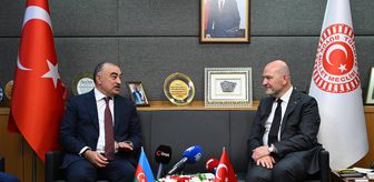 Soylu'dan Azerbaycan Büyükelçisi'ne veda ziyareti