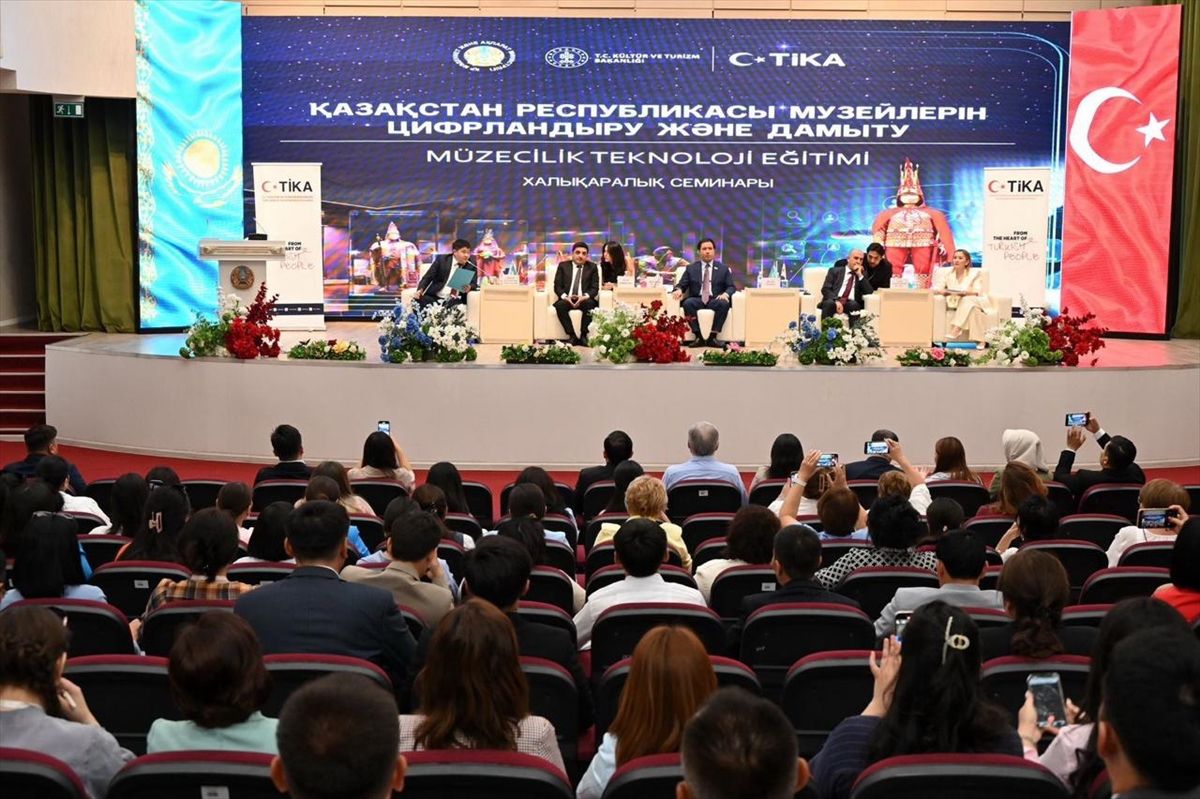 TİKA'dan Kazakistan'da müzecilikte dijital dönüşüme eğitim desteği