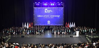Türkiye Maarif Vakfına bağlı Tiran New York Üniversitesi'nde mezuniyet töreni düzenlendi