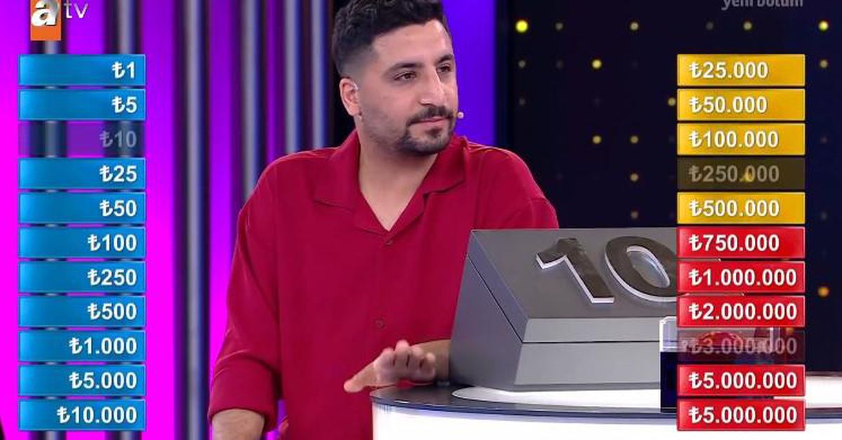 Var Mısın Yok Musun yarışmacısı İbrahim'in kazancını gösteren görsel.