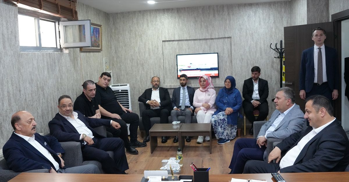 AK Parti Ankara Milletvekili Bilgin, Çubuk'ta ziyaretlerde bulundu