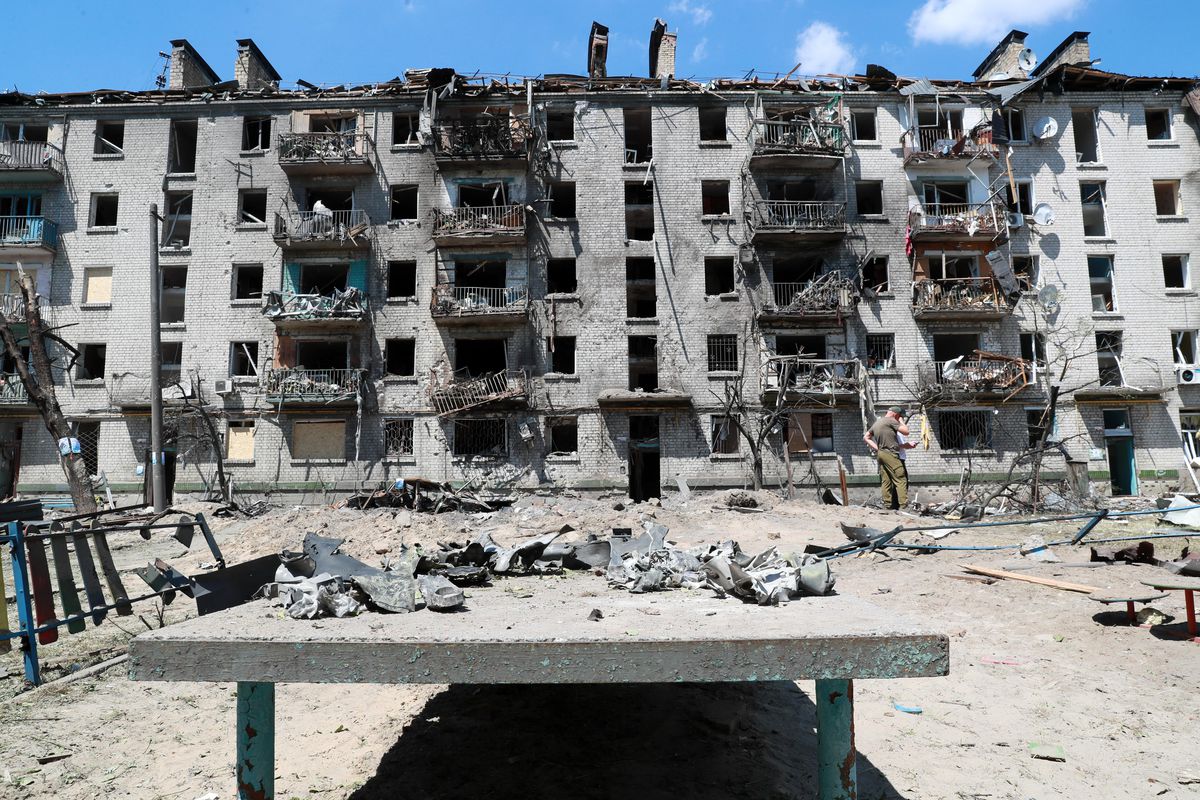 Albüm: Rusya'nın Kiev'e Düzenlediği Hava Saldırılarında 27 Kişi Hayatını Kaybetti