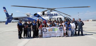 Antalya'da ÇOGEP kapsamında öğrencilere havacılık tanıtıldı
