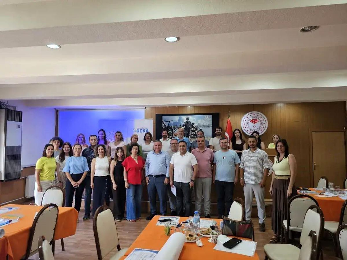 Aydın İl Tarım ve Orman Müdürlüğü'nde düzenlenen eğitimden bir kare