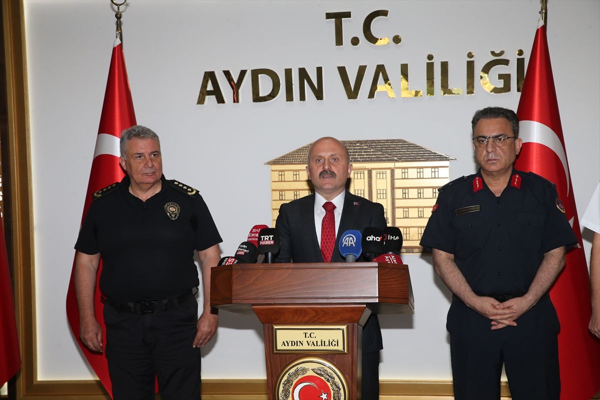 Aydın Valisi Varol, haziran ayı asayiş ve güvenlik verilerini açıkladı
