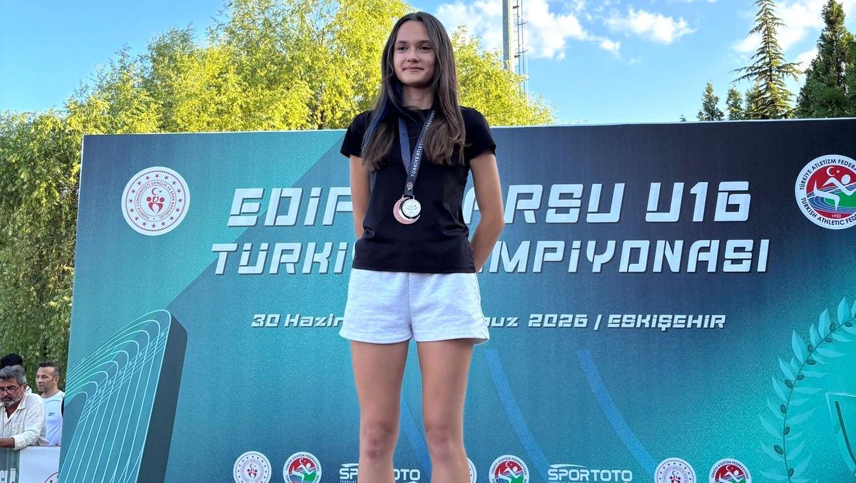 Aydınlı atlet Türkiye ikincisi oldu