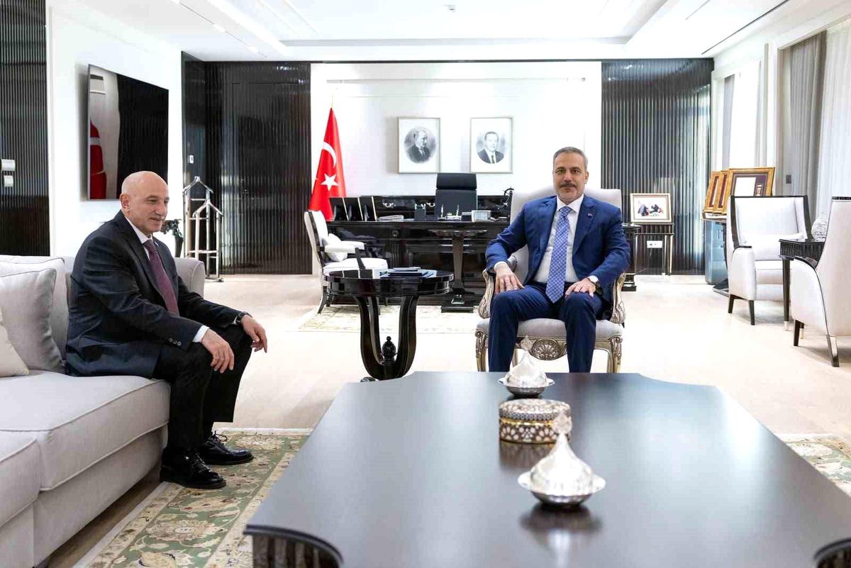 Dışişleri Bakanı Hakan Fidan ve Ankara Emniyet Müdürü Maksut Yüksek