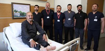 Bitlis'te 70 yaşındaki hastanın karın ve kasık fıtıkları tek ameliyatla tedavi edildi