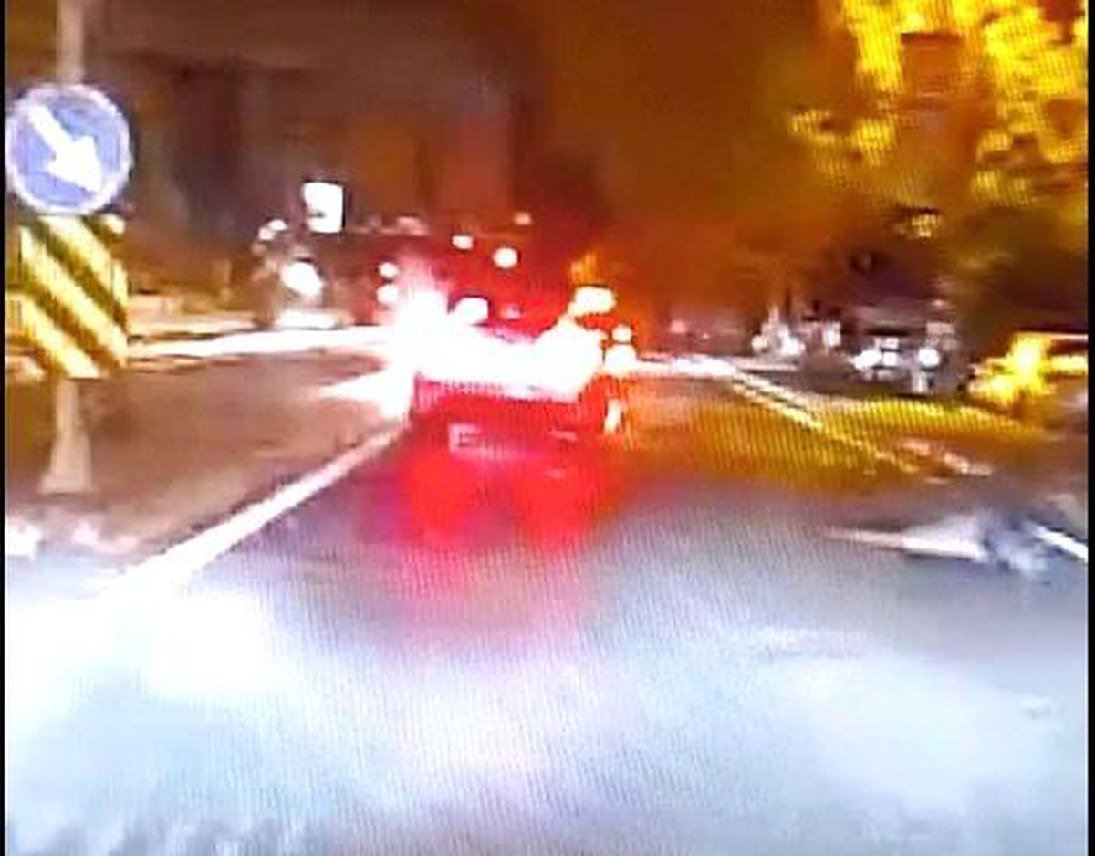 Buca'da belediye işçisinin ölümüne neden olan feci kaza kamerada