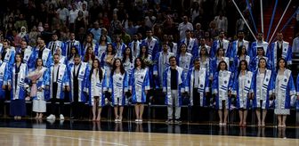 Çağ Üniversitesi'nde 818 öğrenci için mezuniyet töreni düzenlendi