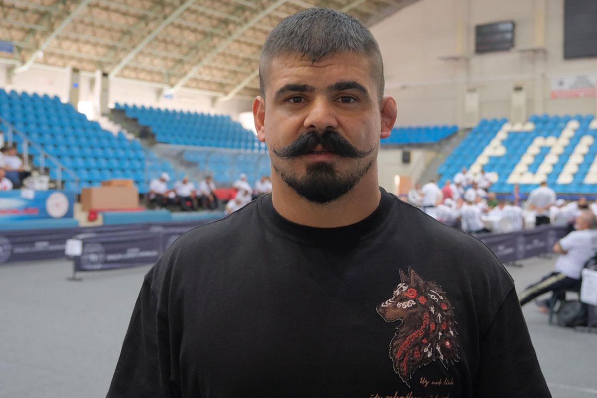 Başpehlivan Cengizhan Şimşek, Kırkpınar güreşleri için hedeflerini açıklıyor.