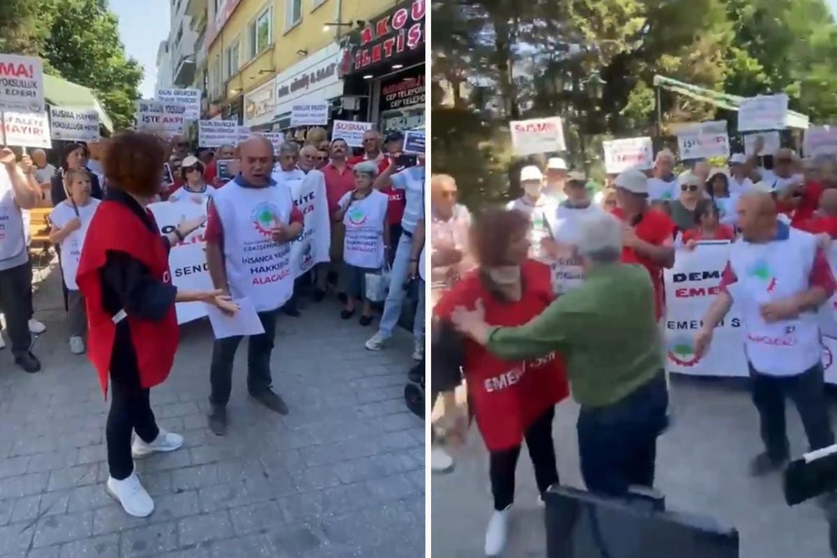 CHP'li vekil yüzünden emekliler birbirine girdi