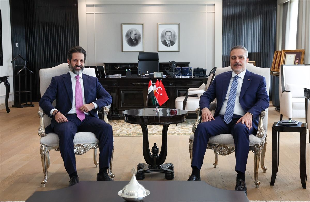 Fidan, IKBY Başbakan Yardımcısı Talabani ile Ankara'da Görüştü