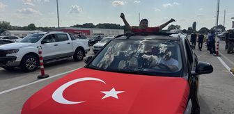 Gurbetçilerin, Avrupa ülkelerinden Türkiye'ye gelişleri sürüyor