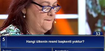 Hangi ülkenin resmî başkenti yoktur? İsviçre’nin başkenti yok mu, Avustralya’nın başkenti yok mu, Hollanda’nın Kanada’nın başkenti yok mu?