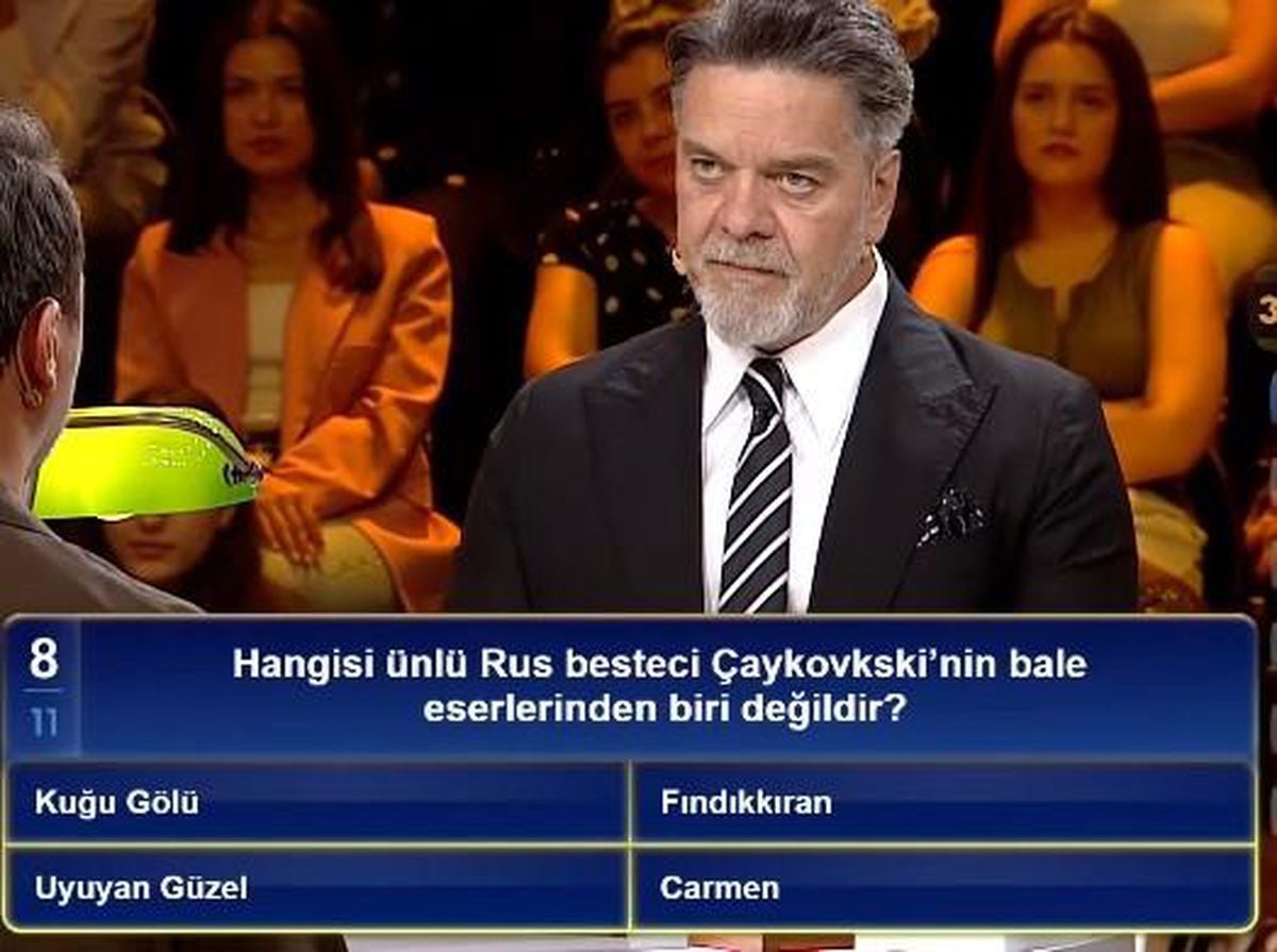 Hangisi ünlü Rus besteci Çaykovkski'nin bale eserlerinden biri değildir? Kuğu Gölü, Uyuyan Güzel, Fındıkkıran, Carmen kmin eseridir?