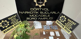 Hatay'da uyuşturucu operasyonunda 3 şüpheli yakalandı