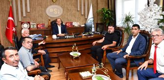 Hekimhan heyetinden DSİ Elazığ Bölge Müdürlüğüne ziyaret
