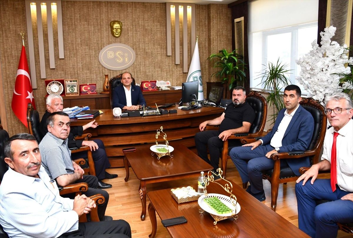 Hekimhan heyetinden DSİ Elazığ Bölge Müdürlüğüne ziyaret