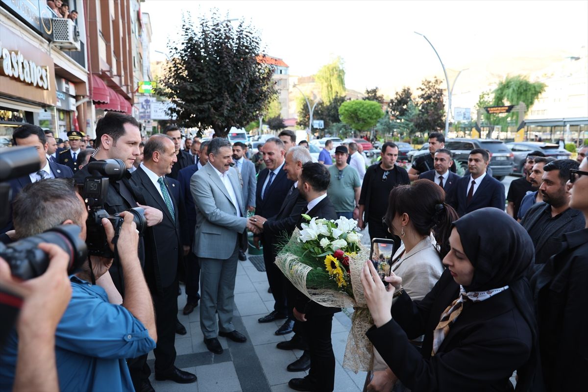 İçişleri Bakanı Çiftçi, Bayburt'ta AK Parti İl Başkanlığı'nda konuştu Açıklaması